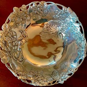 Arthur Court Butterfly Bowl